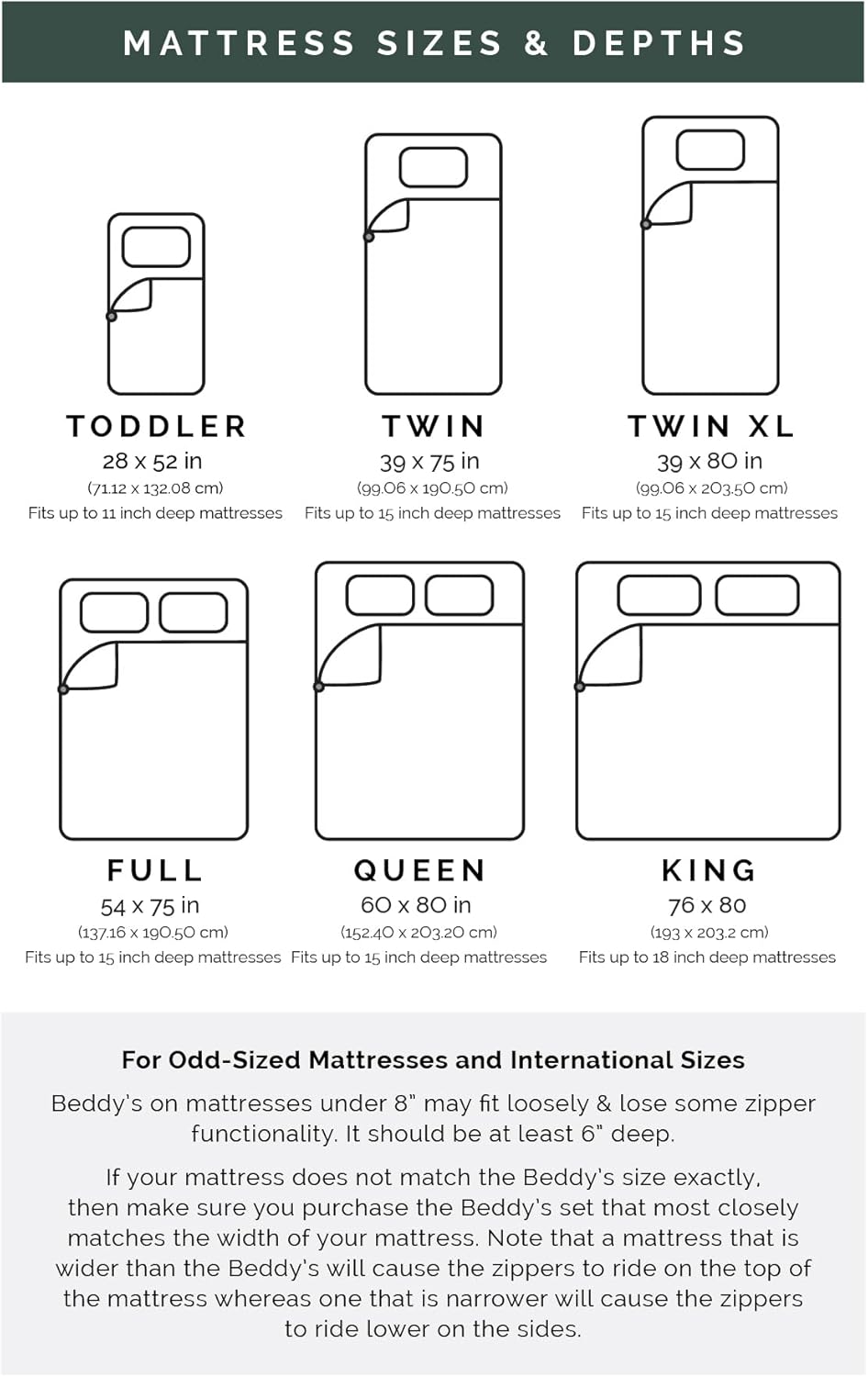 All in One Zippered Bed Set